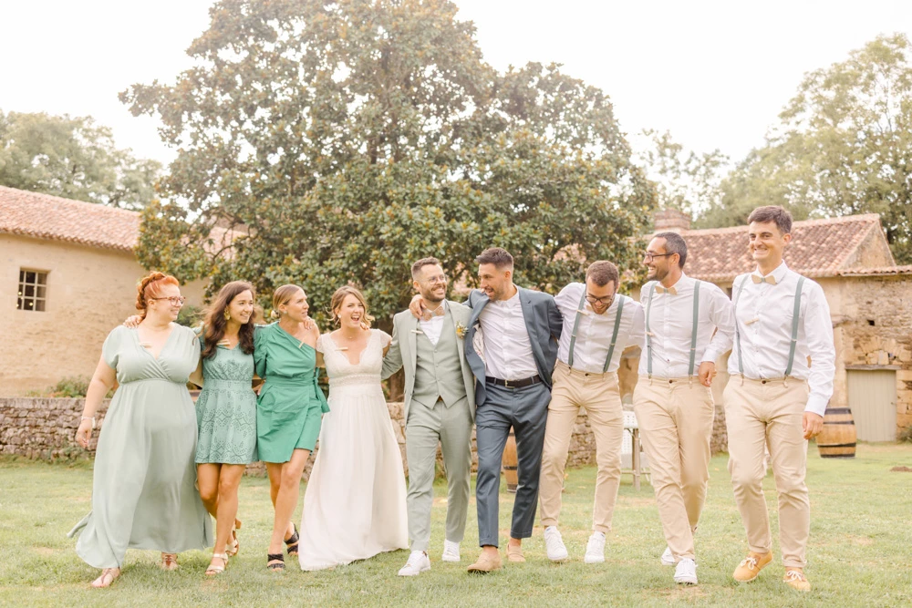 robe bonheur événement beige marron